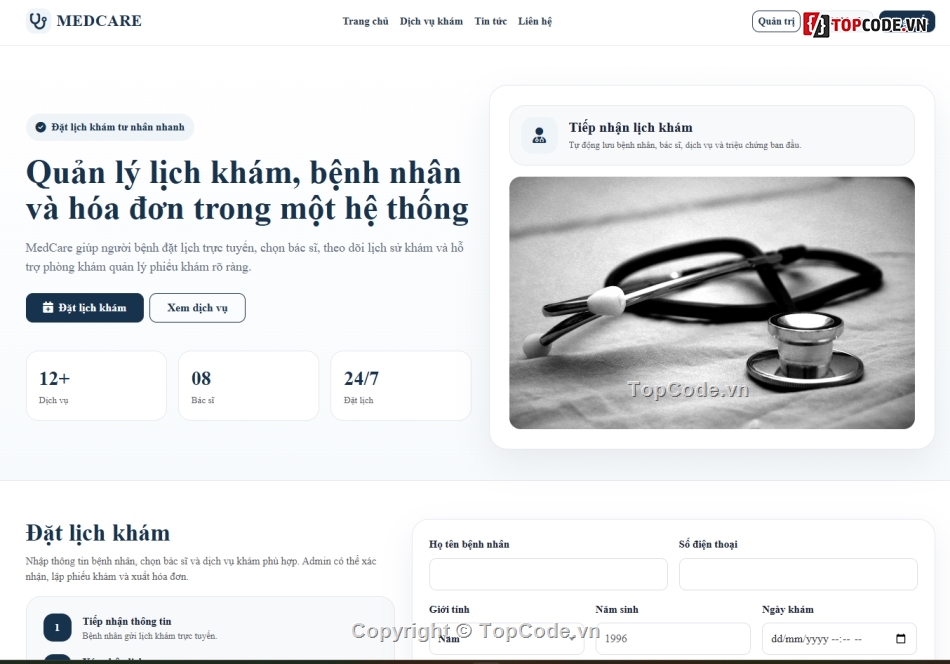 quản lý phòng,quản lý phòng khám tư nhân,tư nhân,quản lý